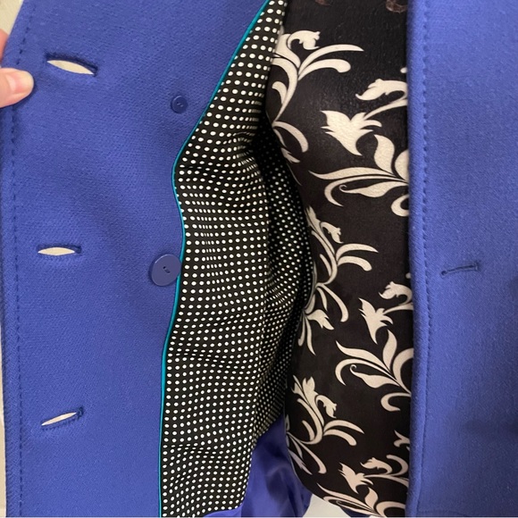 SOLD🌟Host Pick🌟 Kate Spade's Hope Coat with Peplum Hem Size S - Picture 12 of 12